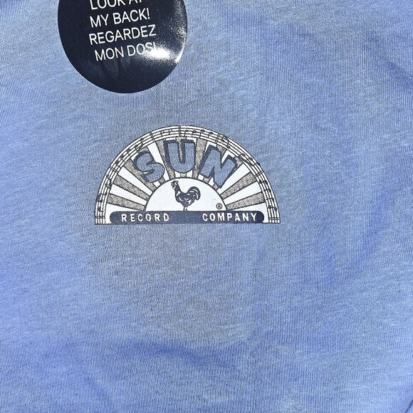 Elvis Presley Blue Moon King of Rock N Roll Official HM oversized T-Shirt 2X NWT - Picture 4 of 7